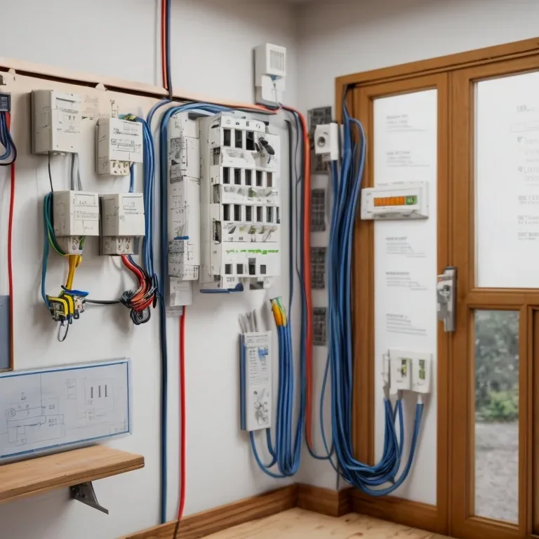 Toma de medidas y registro de puntos eléctricos en vivienda